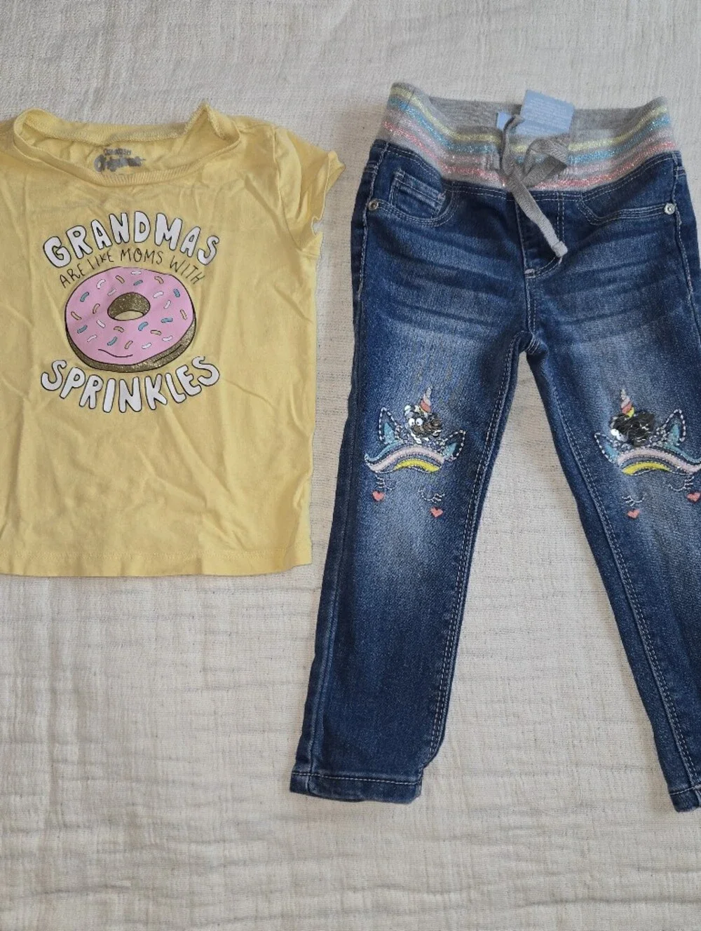 Size 2T Girls' Clothing Bundle Hello Kitty, Graphic Tees, Dresses Lot Summer